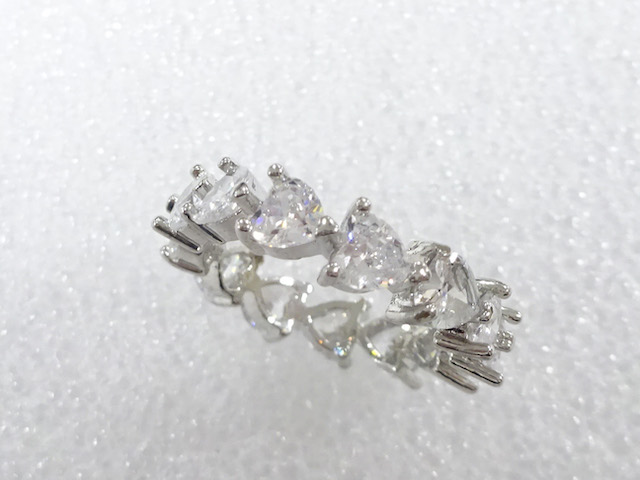 CRYSTAL FASHION RING / JP SIZE 5